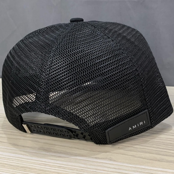 Amiri mesh trucker hat summer fashion sun cap - Picture 4 of 5